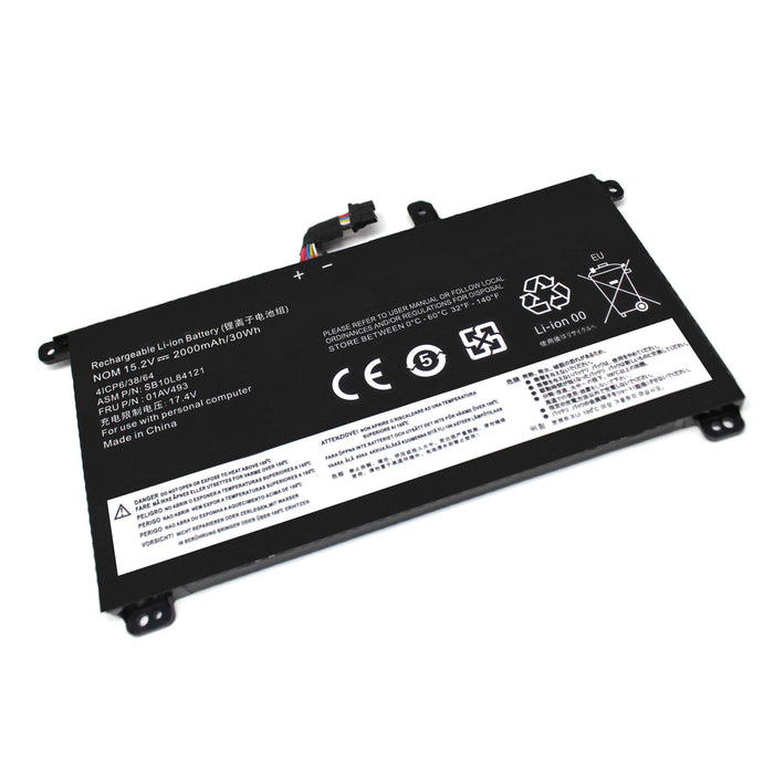 Batería Para Portátil Lenovo Thinkpad T570 T580 P51S P52S 00Ur891