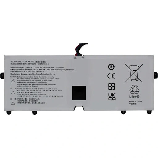 Batería Para Portátil Lg Gram 17Z970-K.Aa55A8 Lbv7227E