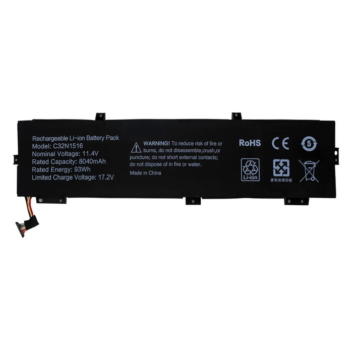 Batería Para Portátil Asus Rog Gx700Vo-Gc009T Cn32N1516
