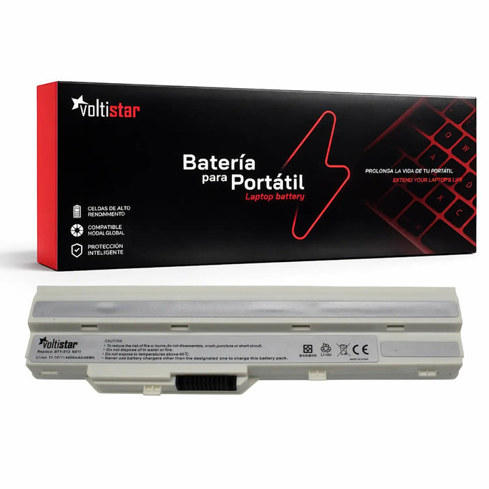 Batería Para Portátil Msi Wind U100