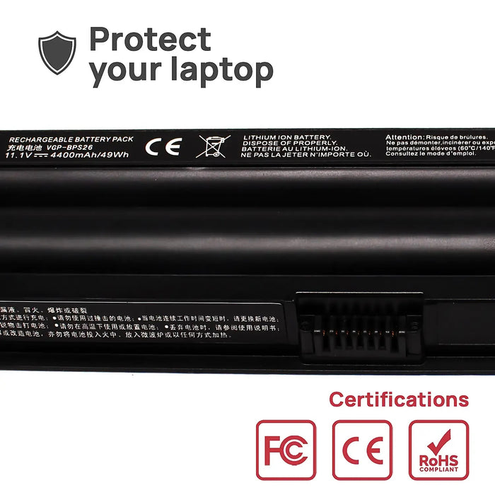 Batería Para Portátil Sony Vaio Sve151G17M