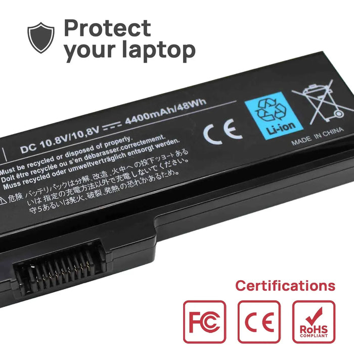 Batería Para Portátil Toshiba Satellite A660-1Eq Pa3817U-1Brs