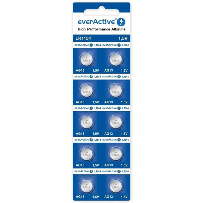 Baterie Alkaliczne Mini Ag13/G13/Lr1154/Lr44 Blister 10 Szt.