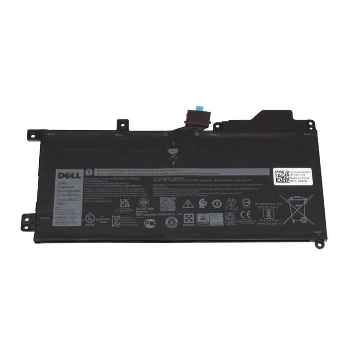 Battery, 38whr, 2 Cell, - Warranty: 12m
