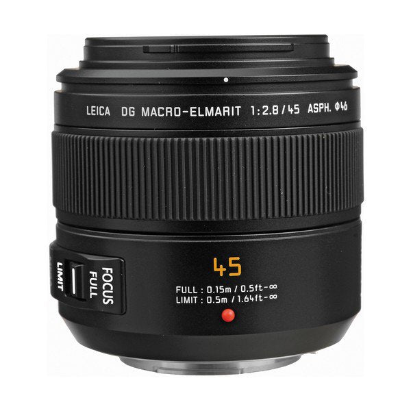 Objetivo Panasonic H-Es045  Slr Negro
