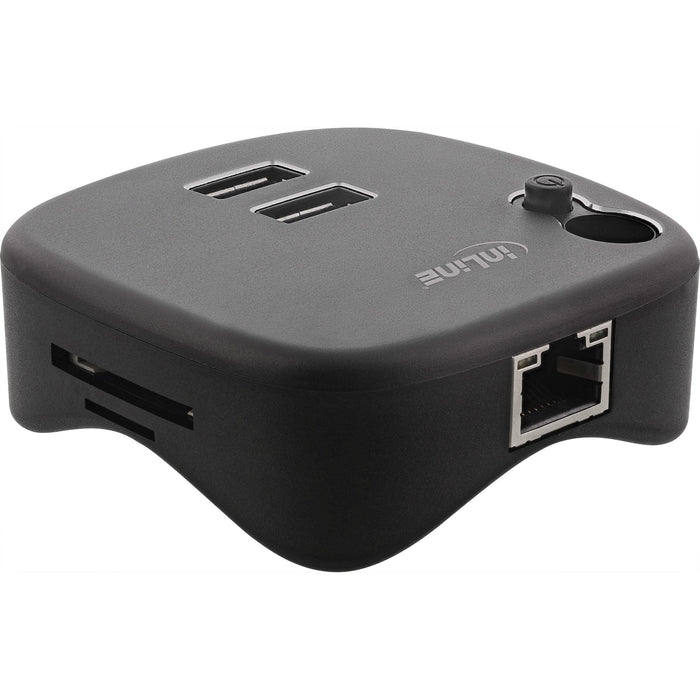 Adaptador Inline Usb 3.0 Multifunción Para Surface, Negro