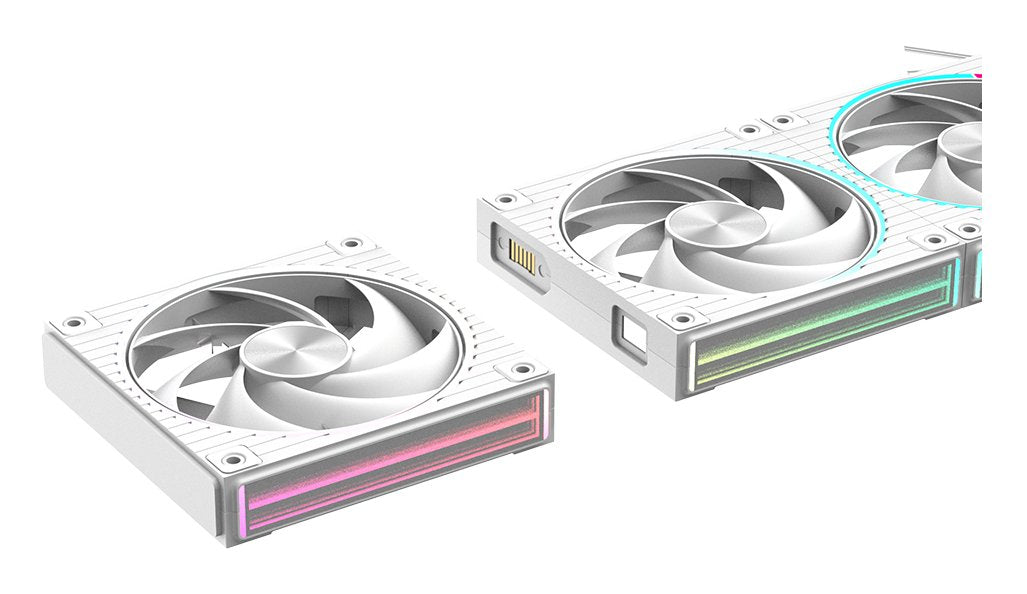 Ventilador Pc Zalman Zm-Df120 A3 White  Argb 1x Vent 120mm