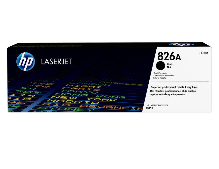 EAN 0887111323873 - HP 826A Black Original LaserJet Toner Cartridge cartucho de tóner 1 pieza(s) imagen 1