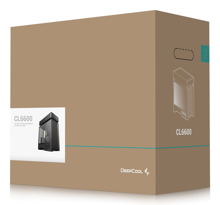 Caja Pc Midi Deepcool Cl6600 360mm Aio Negro  R-Cl6600-Bknna0-G-1