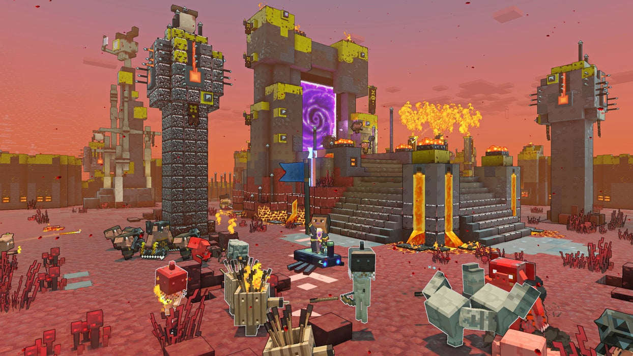 Juego Minecraft Legends Deluxe Edition Para Nintendo Switch