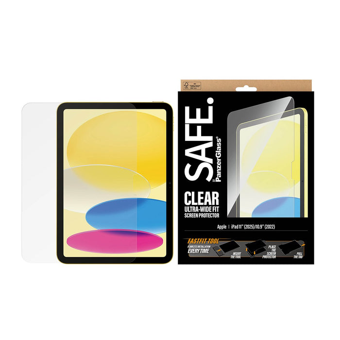 EAN 5715685031403 - PanzerGlass SAFE. by ® Screen Protector iPad 11" (2025) | 10.9" (2022) | Ultra-Wide Fit w. Fastfit tool P imagen 2