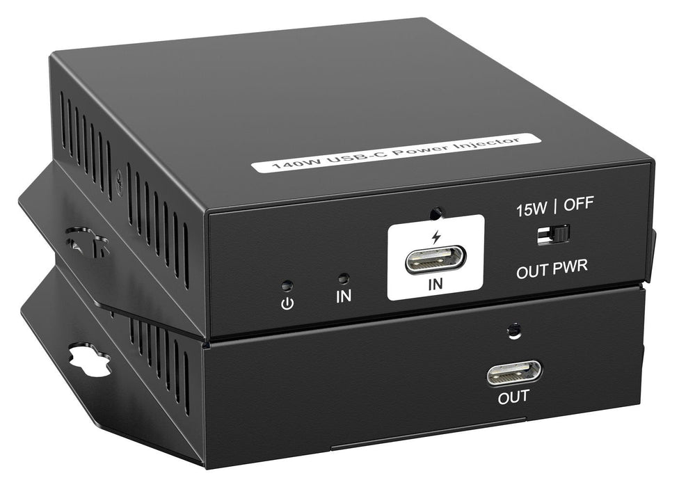 Usb-C Power Injector Supports  Up To 140w Charging