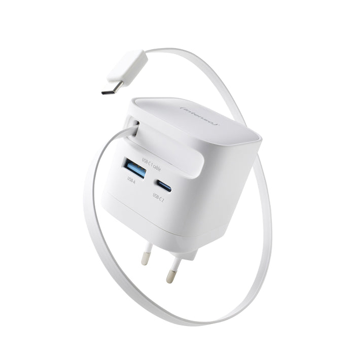 Intenso Compact Fam Charger 65w Usb-C Usb-A Blanco
