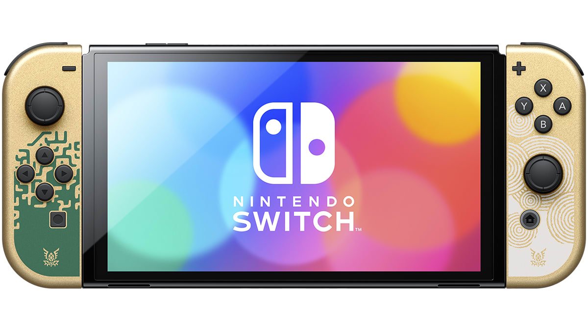 Nintendo Switch Oled Console +  Zelda: Tears Of The Kingdom Limited Edition