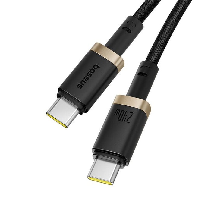 Dura Fast Charging Data Cable Usb-C To Usb-C 240w 1m Gold Black