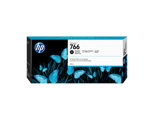 EAN 0192018456990 - HP 766 300-ml Photo Black DesignJet Ink Cartridge cabeza de impresora Inyección de tinta térmica imagen 1