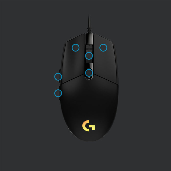 EAN 5099206089167 - Logitech G 910-005796 ratón Juego USB tipo A 8000 DPI imagen 4