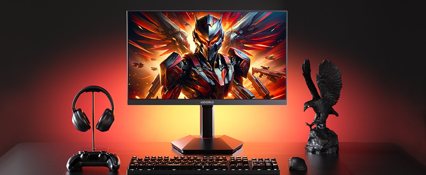 Koorui G2741l 4k Uhd Gaming Monitor 68,6 Cm (27 Zoll)