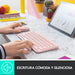 EAN 5099206089068 - Logitech 920-009587 teclado Universal Bluetooth QWERTY Español Rosa imagen 7