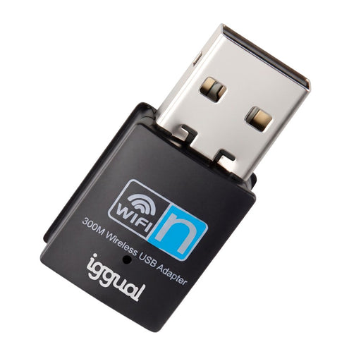 EAN 8435364320488 - iggual IGG320488 adaptador y tarjeta de red WLAN 300 Mbit/s imagen 1