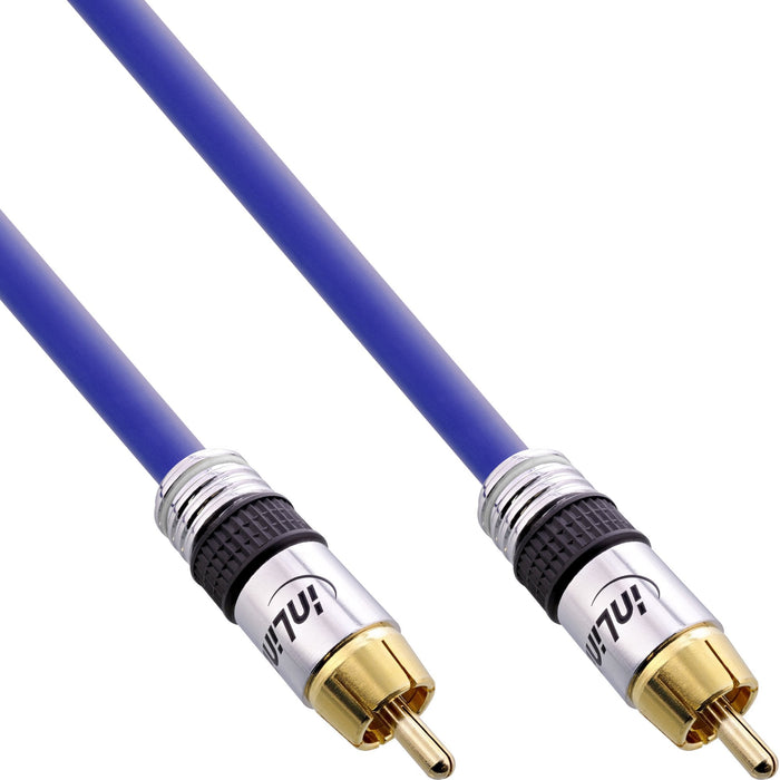 Cable De Audio Inline Premium Rca 1x Rca Macho A Macho 7m