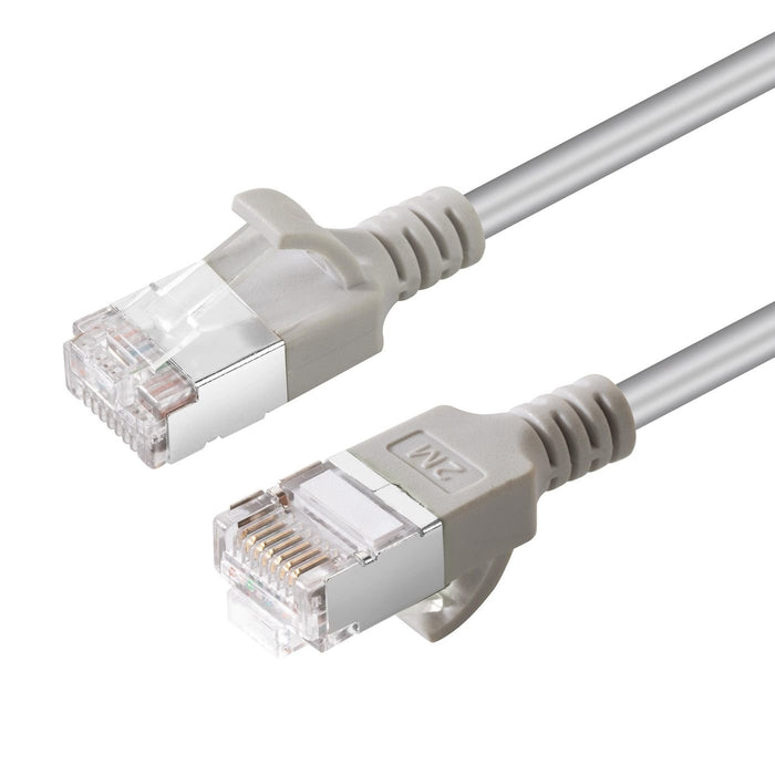 EAN 5715063027387 - Microconnect V-FTP6A05-SLIM cable de red Gris 5 m Cat6a U/FTP (STP) imagen 1