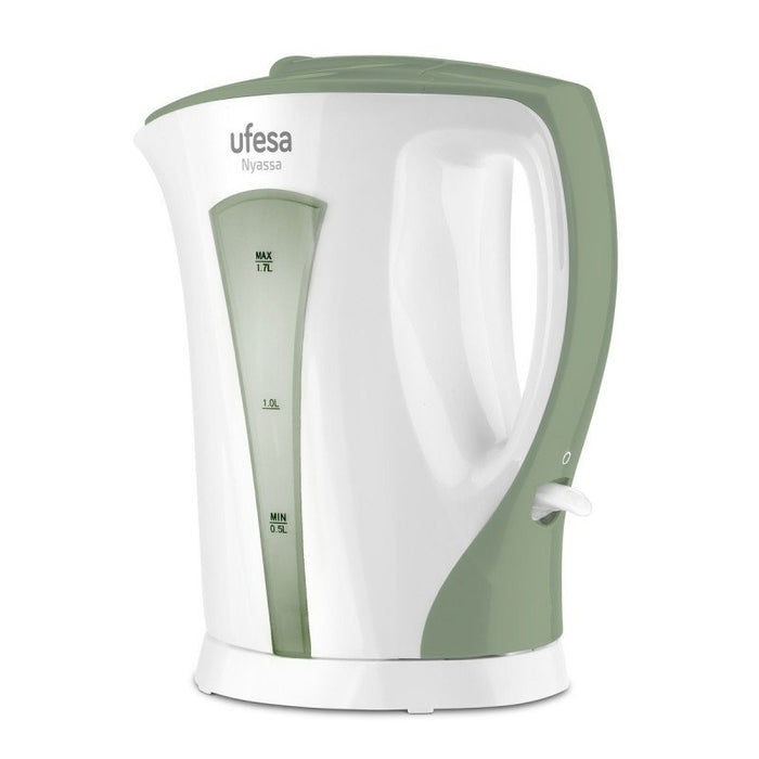 EAN 8422160054167 - Ufesa Nyassa 1.7L tetera eléctrica 1,7 L 2200 W Verde, Blanco imagen 3