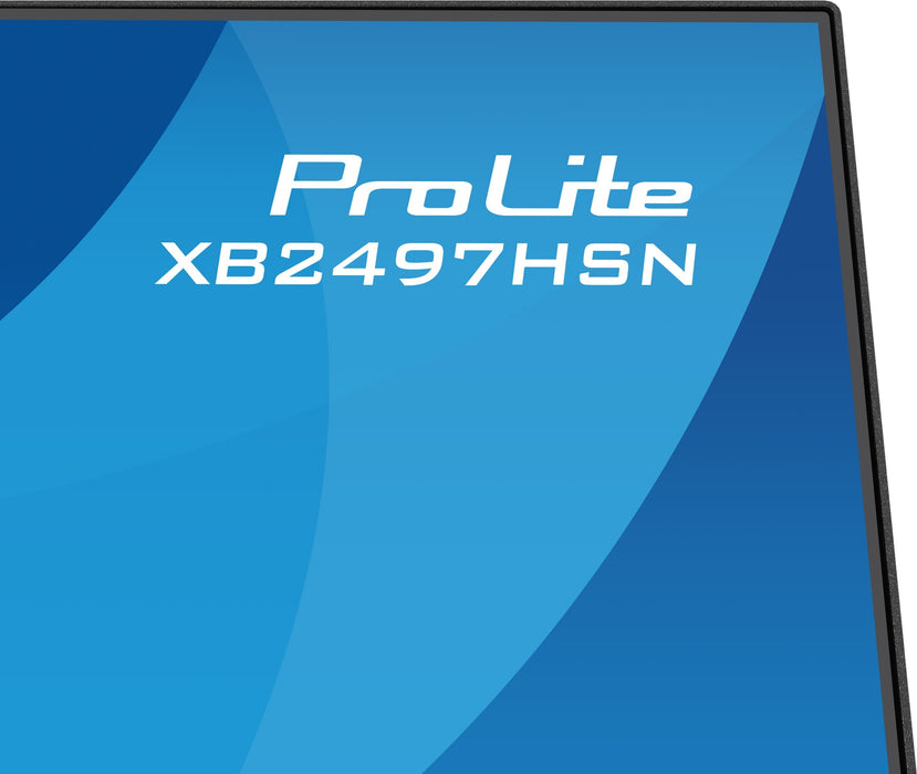Monitor Led Iiyama Prolite Xb2497hsn-B1  24" (23.8" Visible) 1920 X 1080 Full Hd (1080p) @ 100 Hz Ips 350 Cd/M² 1500:1 1 Ms 2xhdmi 2xdisplayport Altavoces Mate Negro