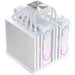 EAN 6977277369199 - Einarex EXAC-VT-300-R-W sistema de refrigeración para ordenador Procesador Refrigerador de aire 12 cm Bla imagen 5