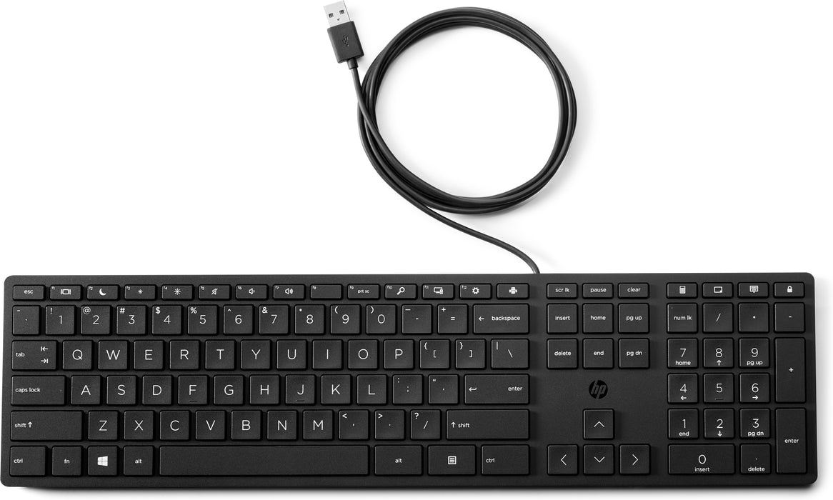 EAN 0195122079109 - HP 320K USB Wired Keyboard (Bulk Qty.12) teclado Negro imagen 2