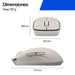 EAN 5715328149816 - HP 400 Quiet Purple Wireless Mouse ratón Hogar Ambidextro RF Wireless + Bluetooth 6000 DPI imagen 2