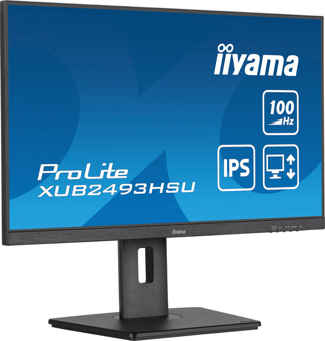 EAN 4948570124596 - iiyama XUB2493HSU-B7 pantalla para PC 60,5 cm (23.8") 1920 x 1080 Pixeles Full HD LED Negro imagen 6