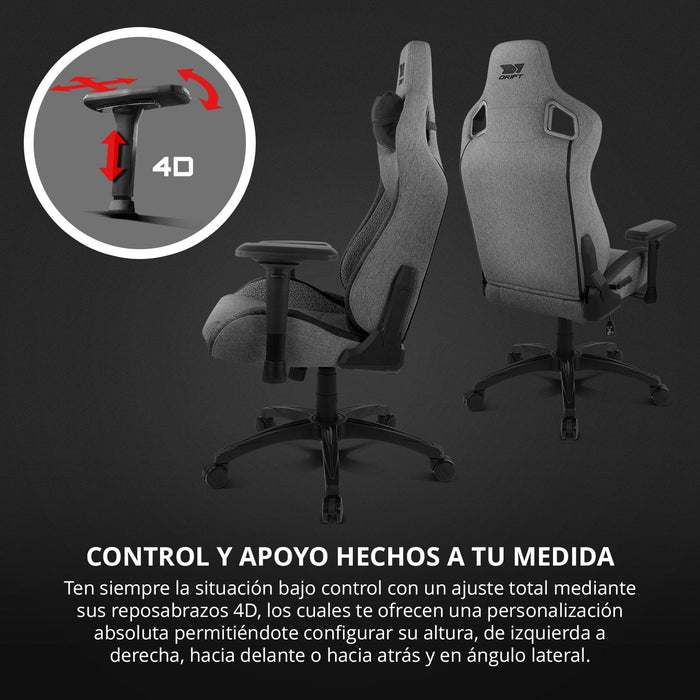 Silla Gaming Drift Dr220 Gris Oscuro