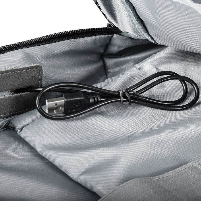 Mochila Modecom Smart 15 Negro / Gris Poliéster