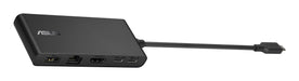 EAN 4711387429228 - ASUS Dual 4K USB-C Dock DC201 Alámbrico USB 3.2 Gen 2 (3.1 Gen 2) Type-C Negro imagen 1
