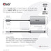 EAN 8719214471651 - CLUB3D CAC-1510-A adaptador de cable de vídeo 0,25 m USB Tipo C DVI-D Gris imagen 6
