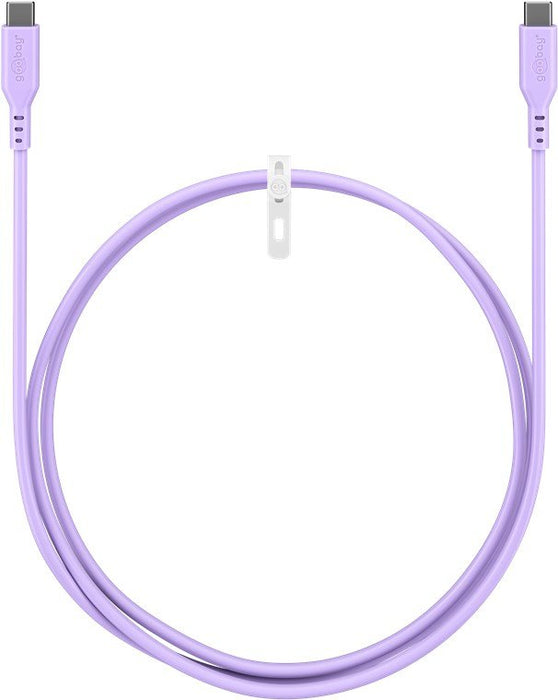 EAN 4040849777455 - Goobay 77745 cable USB USB 2.0 1,5 m USB C Púrpura imagen 5