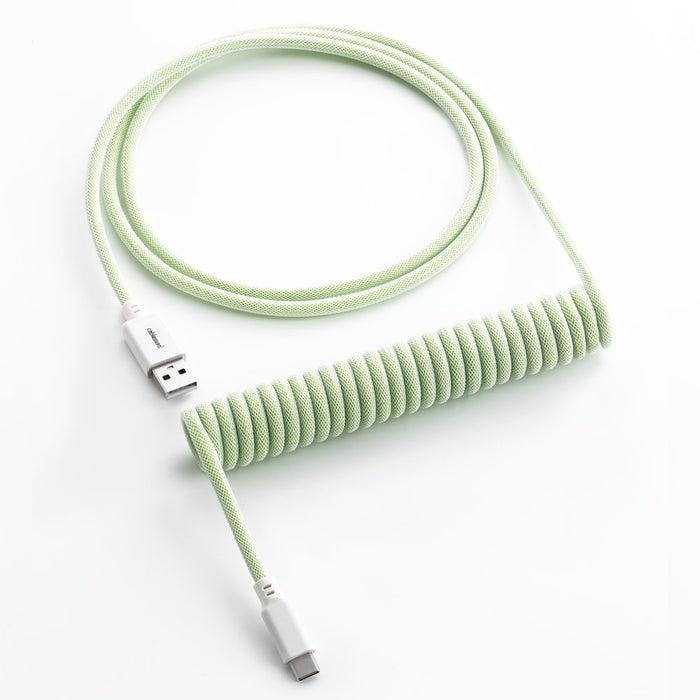 Cablemod Classic Coiled Keyboard Cable Usb-C A Usb Tipo A, Verde Lima Sorbet - 150cm