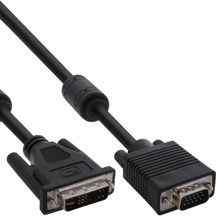 Cable Inline Dvi-A 12+5 Macho A 15pin Hd Macho Vga 3m