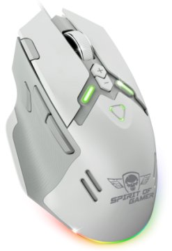 EAN 3700104465022 - Spirit of Gamer ELITE M60 ARTIC ratón Juego mano derecha USB Tipo C Óptico 20000 DPI imagen 2