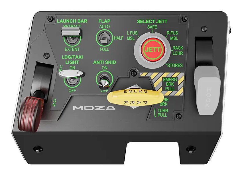 Moza Racing Mtlp Panel, Negro, Metal, 196,5 Mm, 134,7 Mm, 149 Mm, 680 G