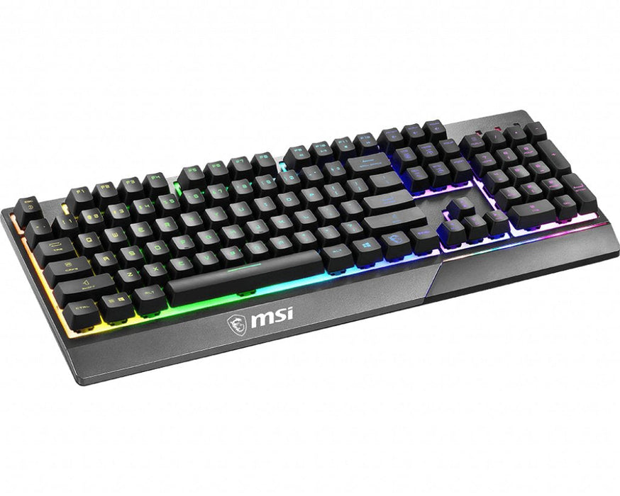Teclado Español Msi Vigor Gk30 Usb Qwerty Negro