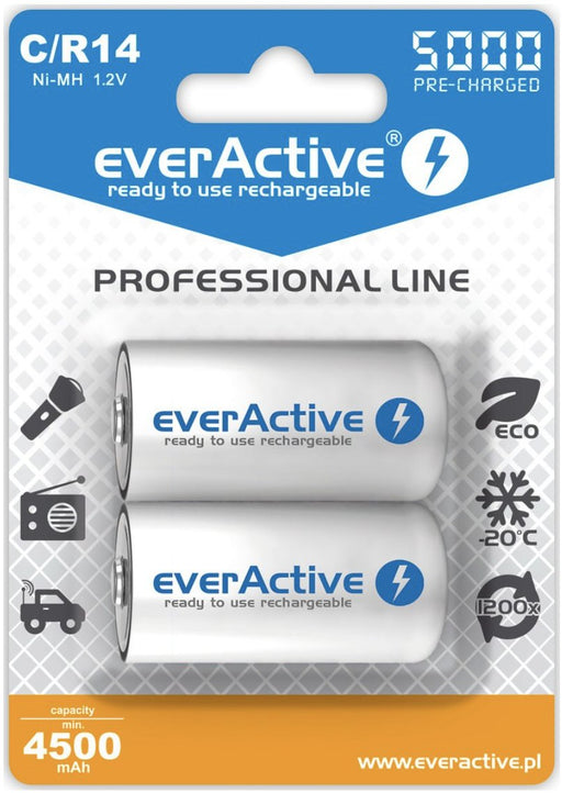 EAN 5902020523390 - Everactive EVHRL14-5000 pila doméstica Batería recargable Níquel-metal hidruro (NiMH) imagen 1