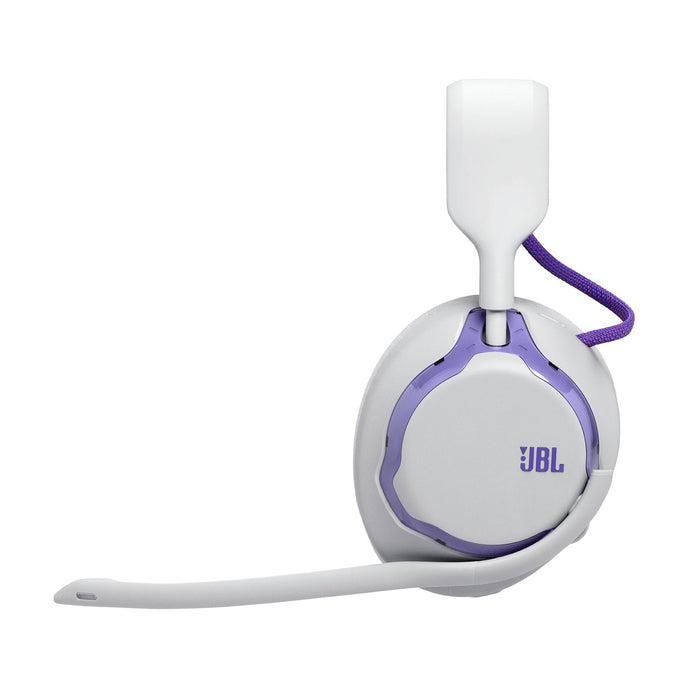Jbl Quantum 650 Wireless Over-Ear-Gaming-Headset, Weiss Violett