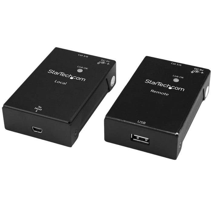 EAN 0065030866132 - StarTech.com USB2001EXTV extensor de consola Transmisor y receptor de consola 480 Mbit/s imagen 1