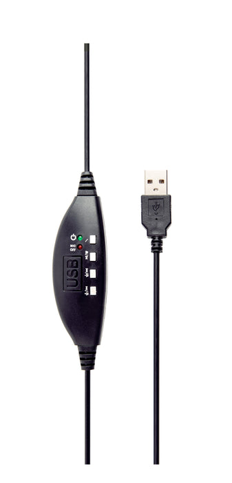 EAN 8716309077248 - Gembird MHS-U-001 auricular y casco Auriculares Alámbrico Diadema Llamadas/Música Negro imagen 6