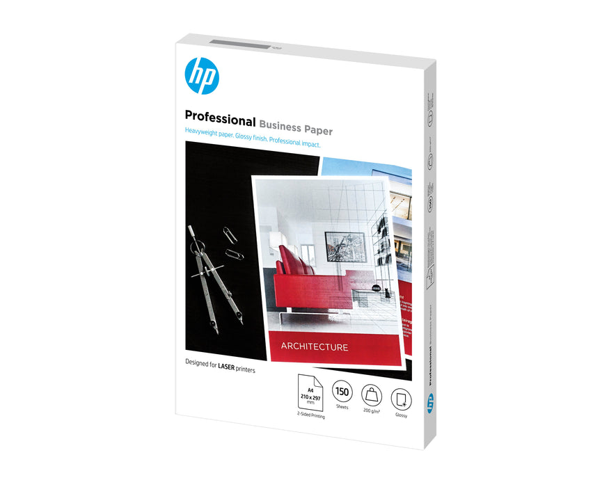 EAN 0193905504916 - HP Professional Laser Glossy FSC Paper 200 gsm-150 sht/A4/210 x 297 mm papel para impresora de inyección  imagen 6