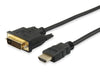 EAN 4015867150504 - Equip 119322 adaptador de cable de vídeo 2 m Negro imagen 1