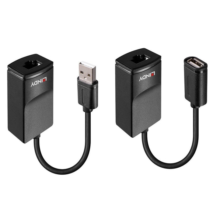 EAN 4002888433655 - Lindy 43365 ampliador de red Transmisor y receptor de red Negro imagen 1