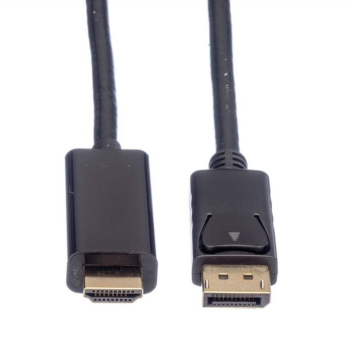 EAN 7611990149940 - ROLINE 11.04.5788 adaptador de cable de vídeo 5 m DisplayPort Negro imagen 2